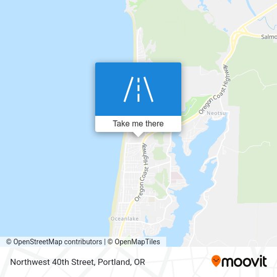 Mapa de Northwest 40th Street