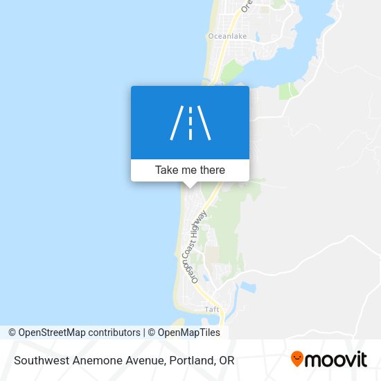 Southwest Anemone Avenue map