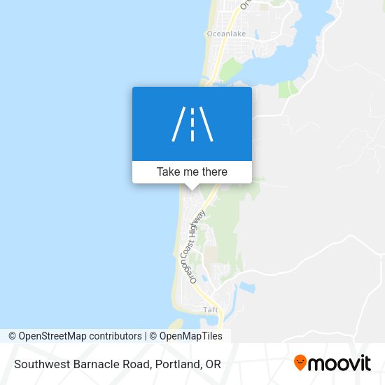 Southwest Barnacle Road map