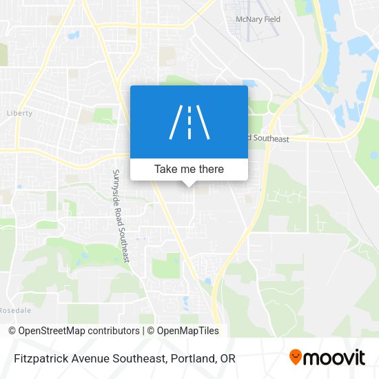 Fitzpatrick Avenue Southeast map