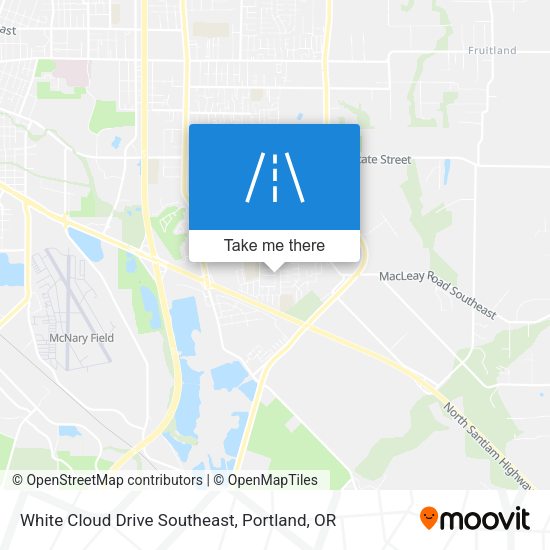 Mapa de White Cloud Drive Southeast