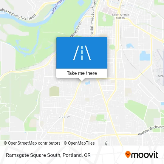 Ramsgate Square South map