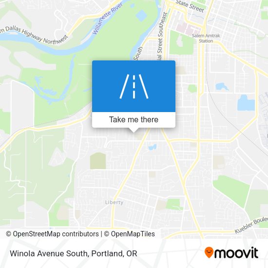 Mapa de Winola Avenue South