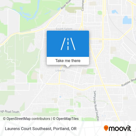 Laurens Court Southeast map
