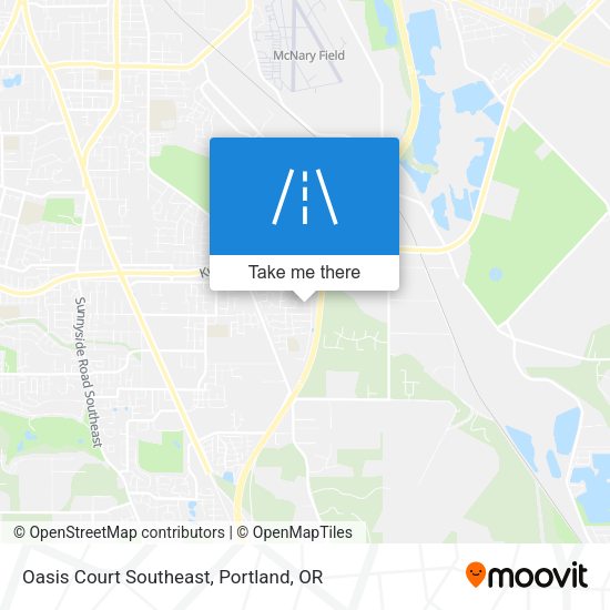 Oasis Court Southeast map