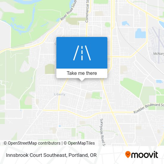 Innsbrook Court Southeast map