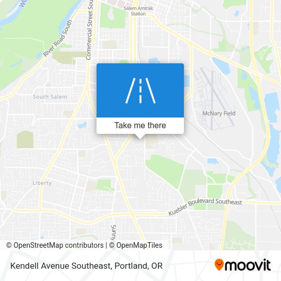 Mapa de Kendell Avenue Southeast