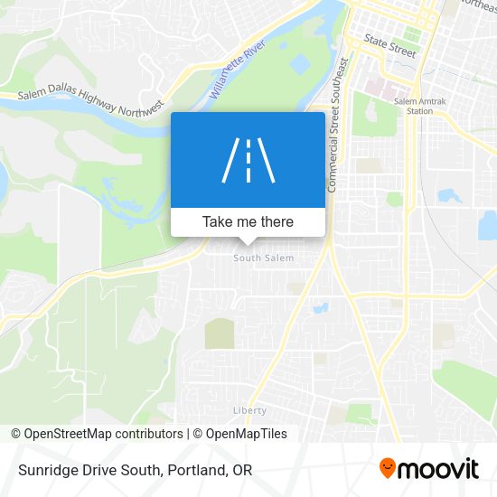Sunridge Drive South map