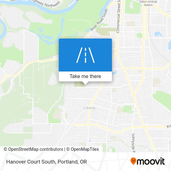 Hanover Court South map