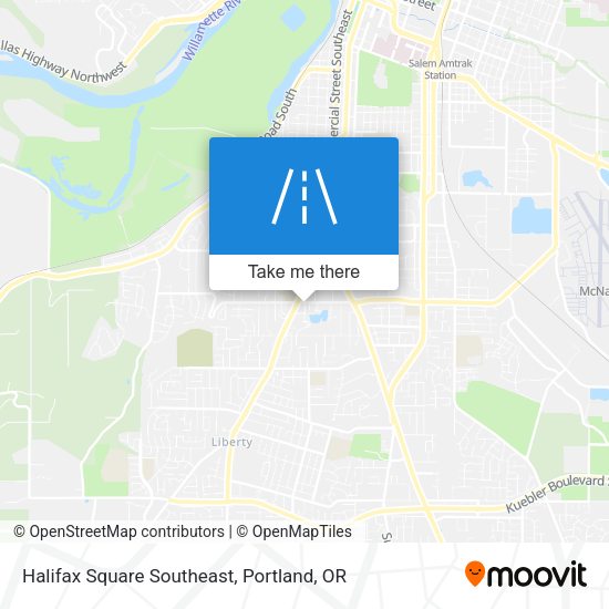 Mapa de Halifax Square Southeast