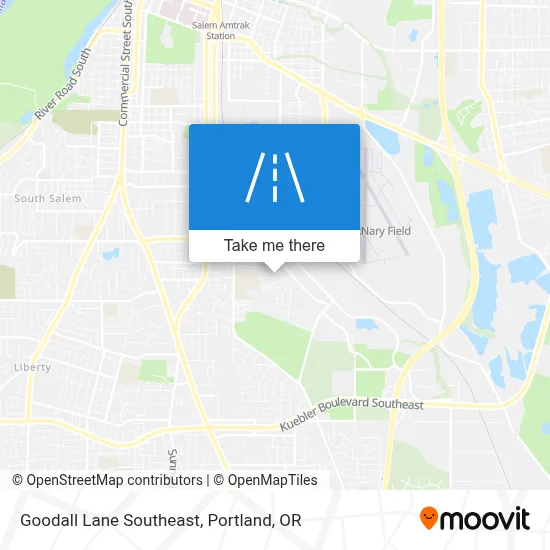 Goodall Lane Southeast map