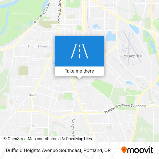 Duffield Heights Avenue Southeast map