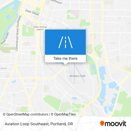 Aviation Loop Southeast map