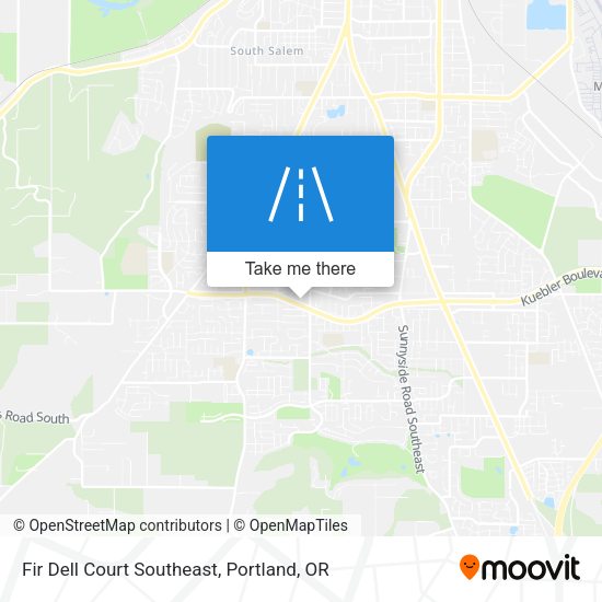 Fir Dell Court Southeast map