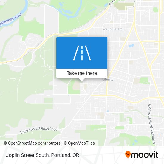 Mapa de Joplin Street South