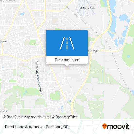 Mapa de Reed Lane Southeast
