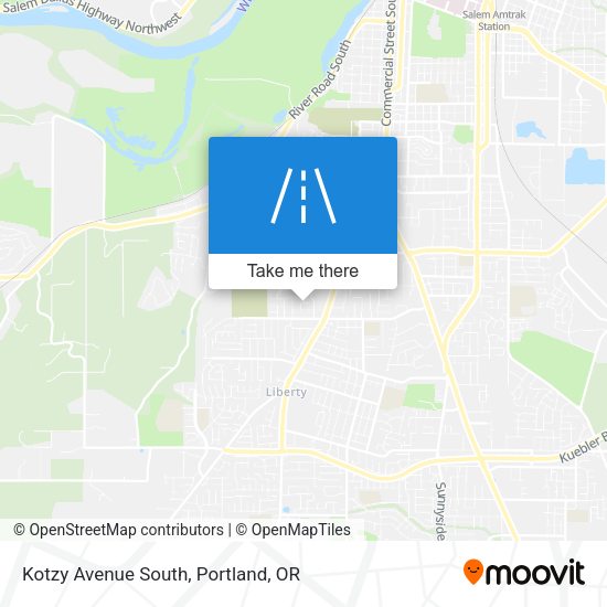 Mapa de Kotzy Avenue South