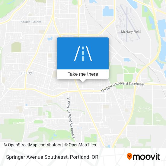 Mapa de Springer Avenue Southeast