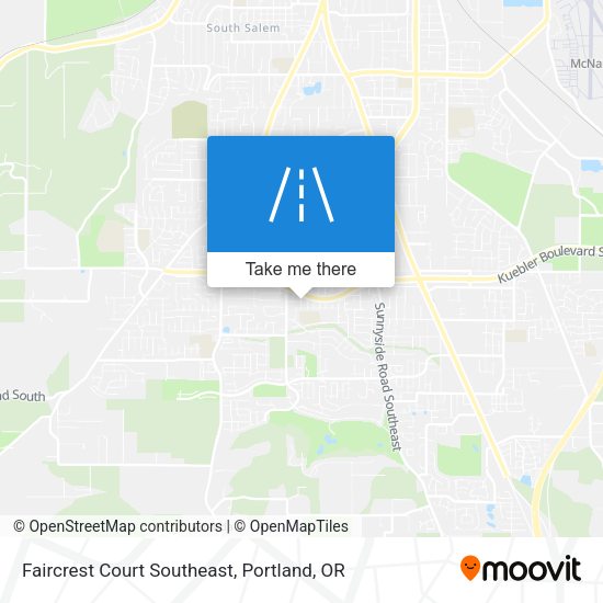 Faircrest Court Southeast map