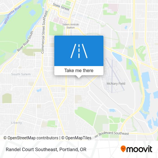 Randel Court Southeast map