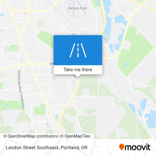 Landon Street Southeast map