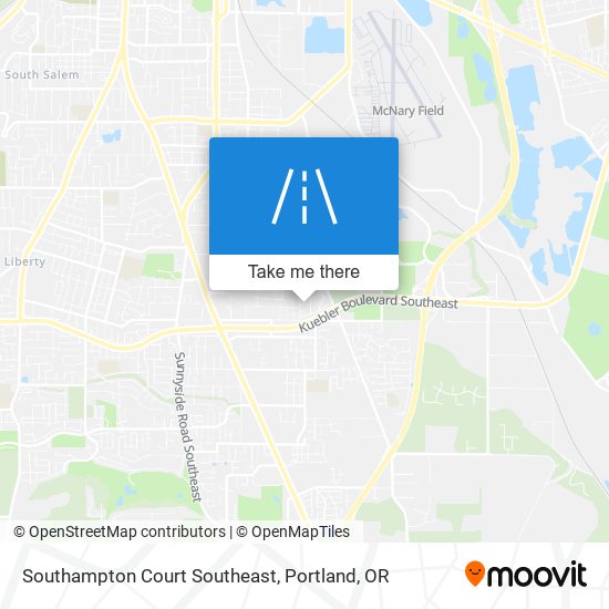 Mapa de Southampton Court Southeast