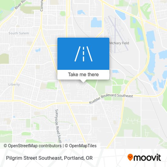 Pilgrim Street Southeast map