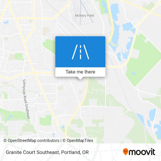 Mapa de Granite Court Southeast