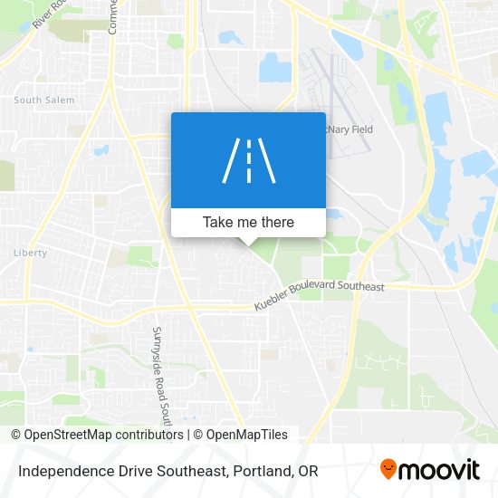 Independence Drive Southeast map