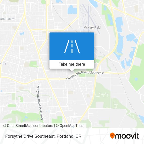Mapa de Forsythe Drive Southeast