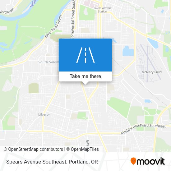 Spears Avenue Southeast map