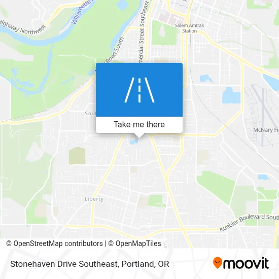 Stonehaven Drive Southeast map