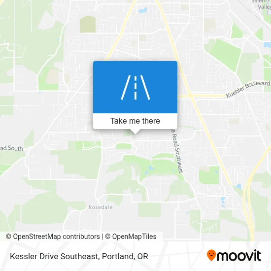 Kessler Drive Southeast map