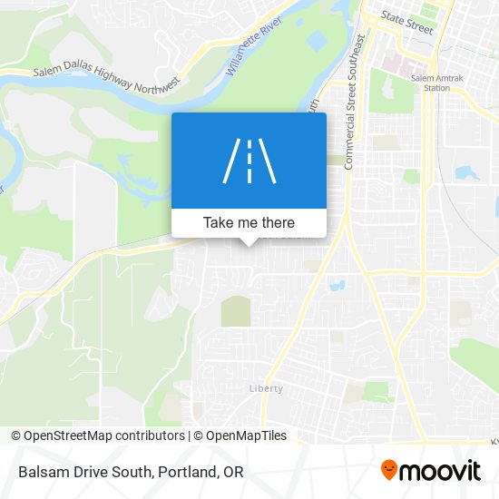 Mapa de Balsam Drive South