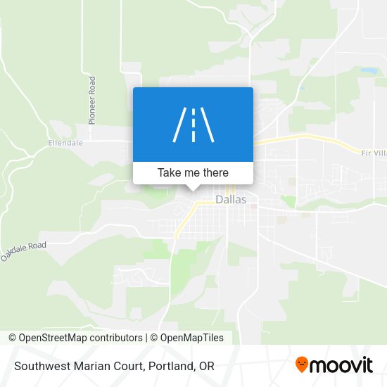 Southwest Marian Court map