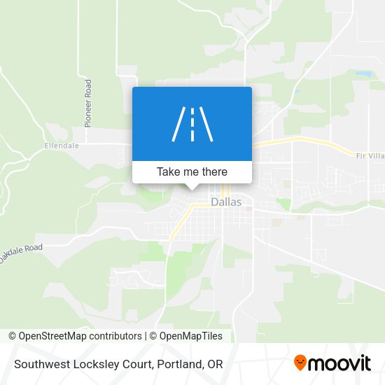 Mapa de Southwest Locksley Court