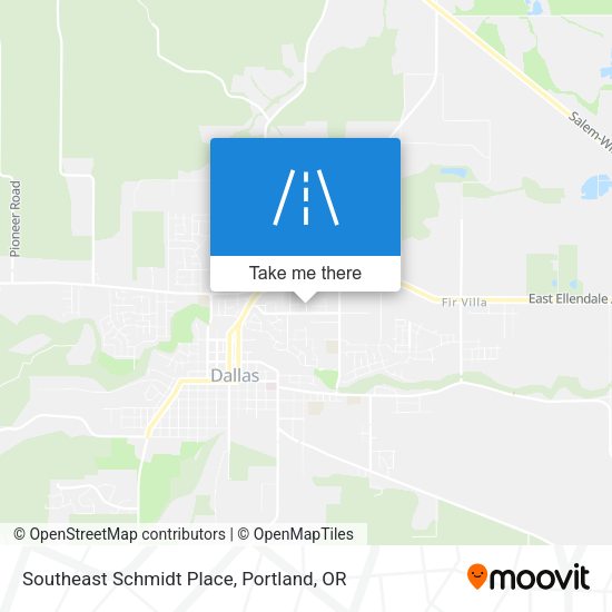 Southeast Schmidt Place map