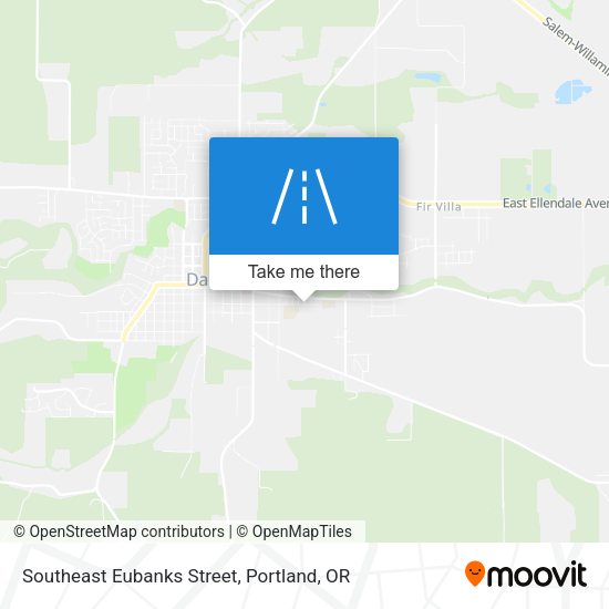 Southeast Eubanks Street map