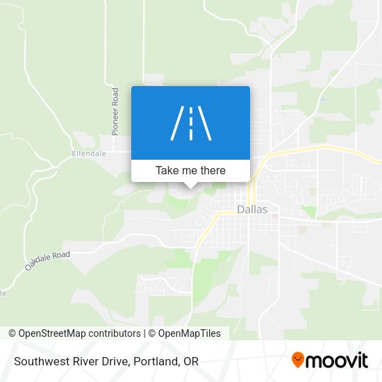 Southwest River Drive map