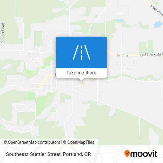 Mapa de Southeast Stettler Street