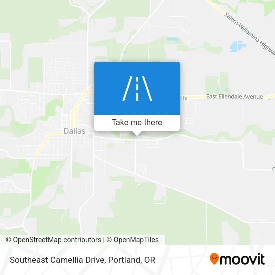 Southeast Camellia Drive map