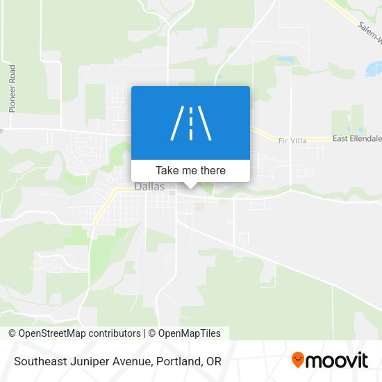 Mapa de Southeast Juniper Avenue