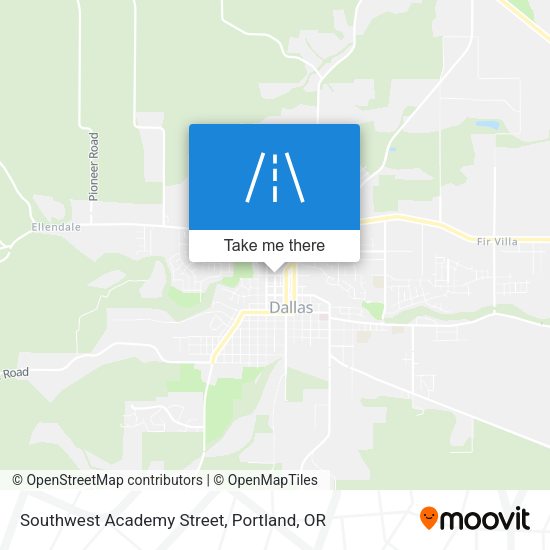 Mapa de Southwest Academy Street