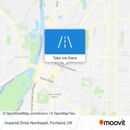 Imperial Drive Northeast map