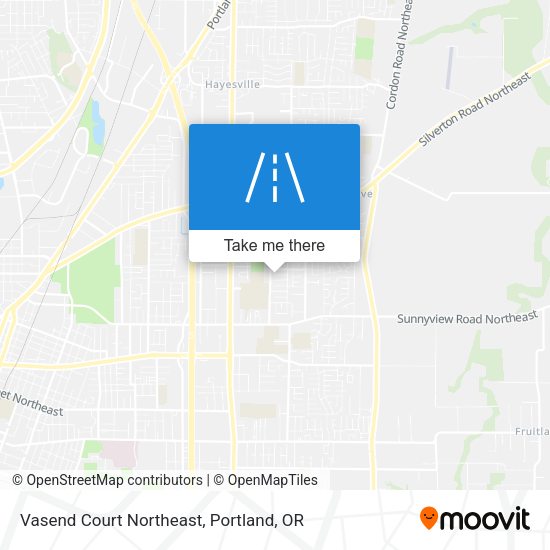 Vasend Court Northeast map
