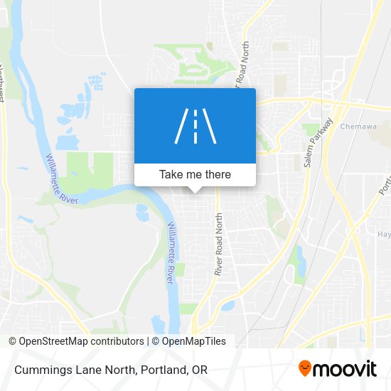 Cummings Lane North map