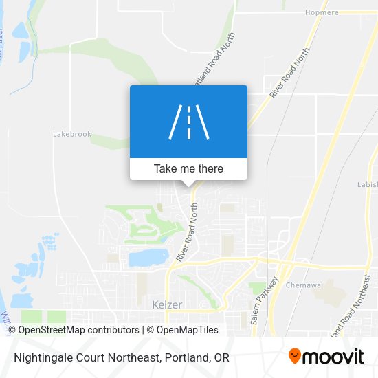 Nightingale Court Northeast map