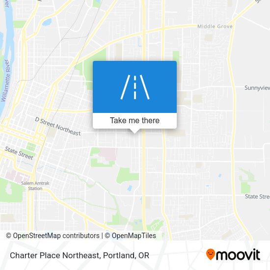 Charter Place Northeast map
