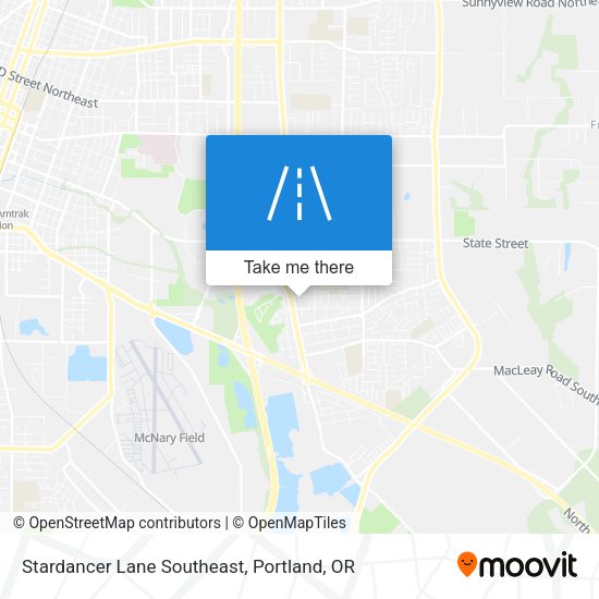 Stardancer Lane Southeast map
