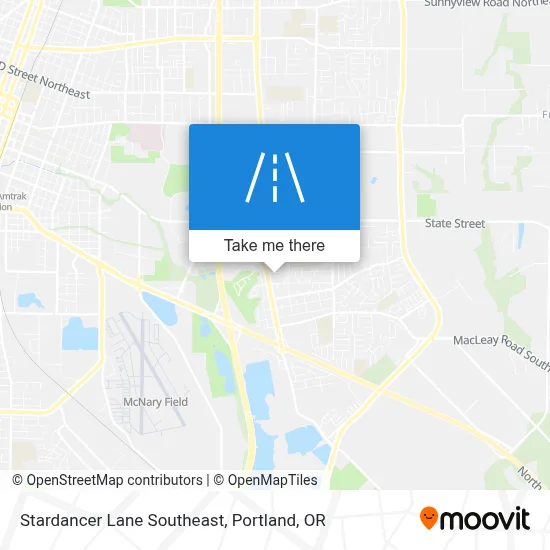 Stardancer Lane Southeast map